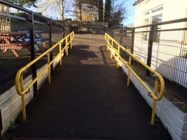 Interclamp Handrail System - Primary School